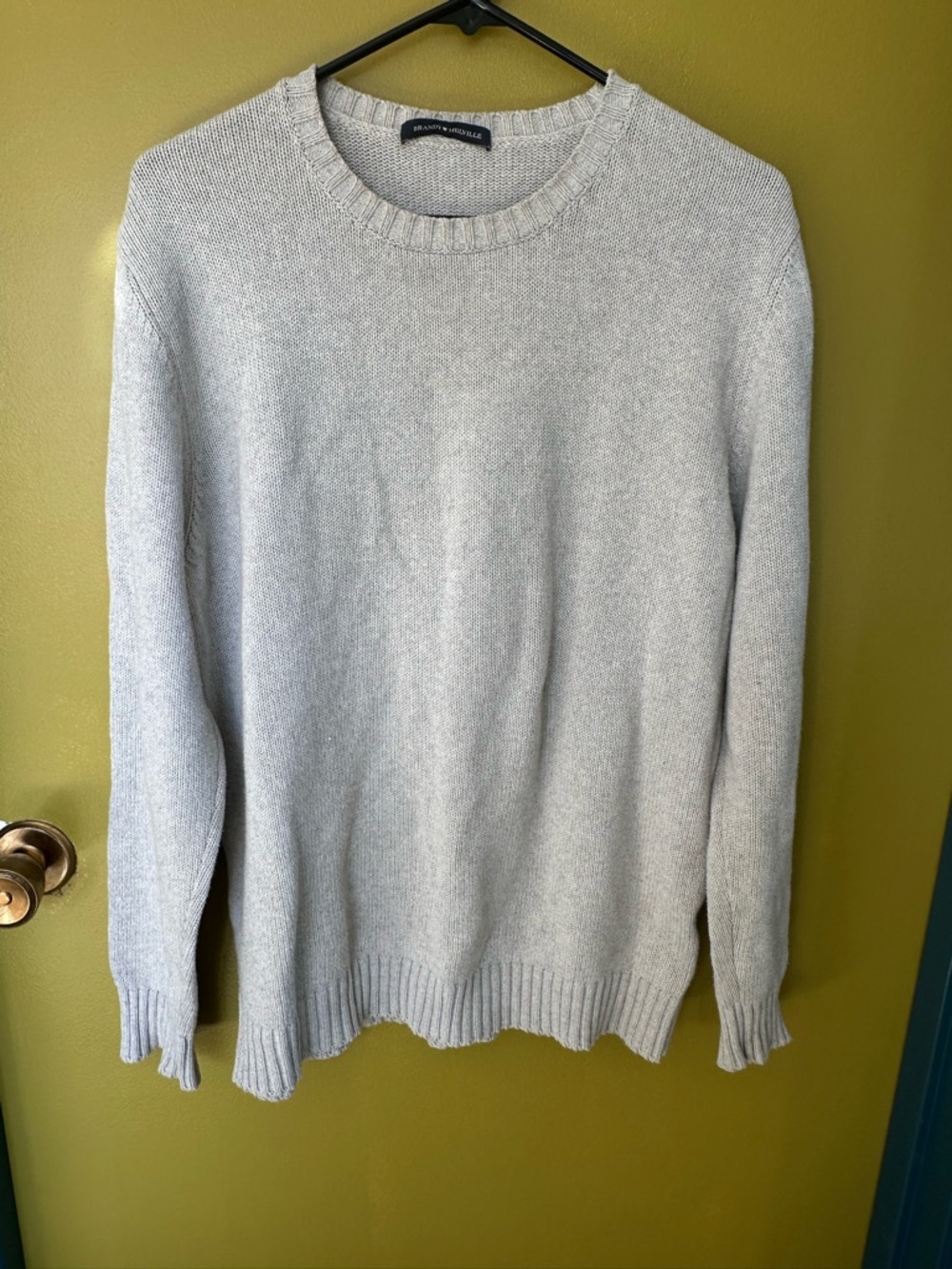 Brandy Melville beige sweater large